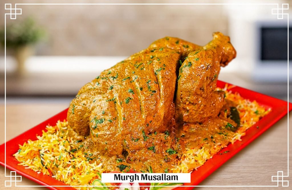 Murgh Mussallam — whole chicken in royal Mughal preparation